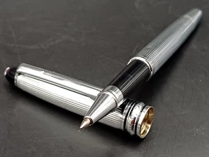MONTBLANC PENNA A SFERA - SENZA CUSTODIA - CROMATA ACCIAIO - Imagen 1 de 11