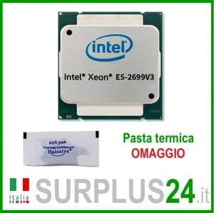 CPU INTEL XEON E5-2699V3 EIGHTEEN CORE SR1XD 2.30GHz 45M LGA 2011-3 - Foto 1 di 1