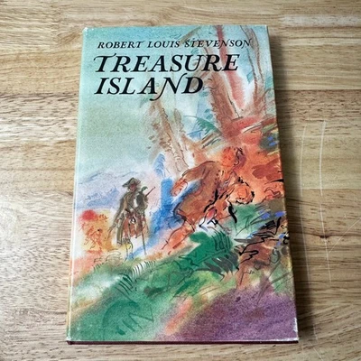 Treasure Island Robert Louis Stevenson 1974 Illustrated Oxford Press - Image 1 of 4