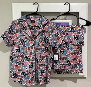 NWT Kate Spade New York Multicolor Floral Pajama Set Size M Medium - Picture 1 of 3