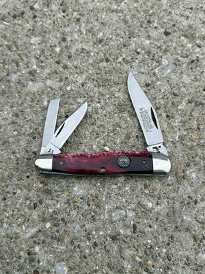 Cuchillo patrón CASE XX EE. UU. 8 puntos NKCA Reward Fund SR6380 SSP Rose Bone Whittler Foto 1 de 4