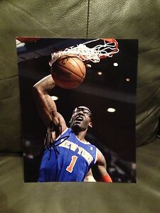 AMARE STOUDEMIRE SIGNED AUTO 8X10 PHOTO BASKETBALL NEW YORK KNICKS  *WOW* 2