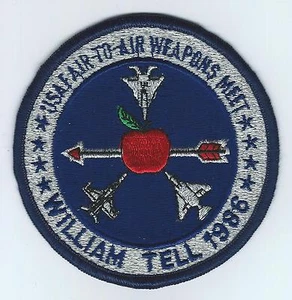 1986 WILLIAM TELL MEET #2 (with F-18) patch - Picture 1 of 1