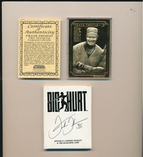 Frank Thomas Big Hurt 1995 Bleachers 23kt. Gold Foil Card *4988