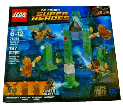 Lego Battle Atlantis DC Comics Super Heroes Retired 76085 Aquaman Power Blast - Изображение 1 из 3