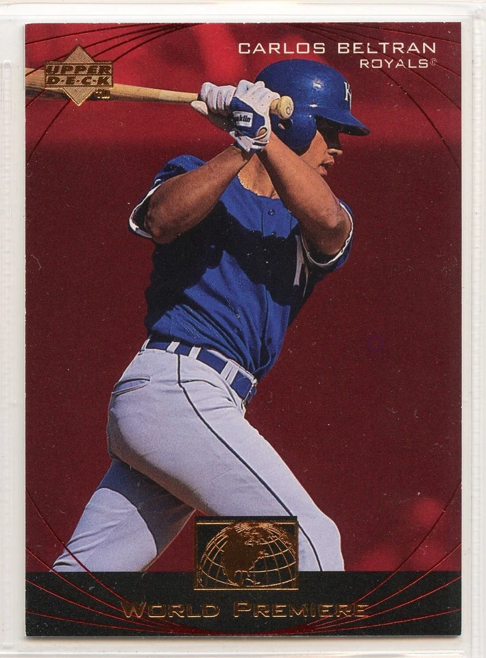 1999 UD Ovation World Premiere - #64 - Carlos Beltran - Kansas City Royals - Image 1 of 1