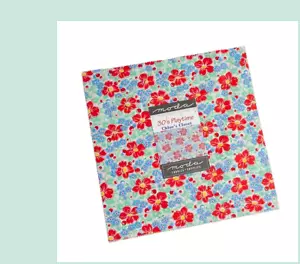 Moda 30's PLAYTIME Chloe's Closet LAYER CAKE 42 10" Squares - Picture 1 of 2