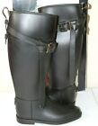 Burberry Belted Equestrian Rain Boots  Sz 36/6  $375  #81 New 