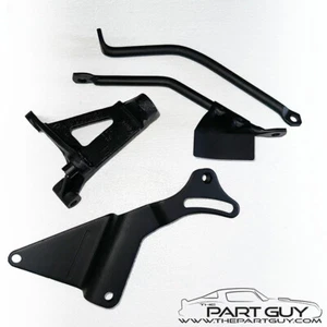 77-82 Corvette A/C R4 COMPRESSOR MOUNT BRACKETS AC Air Conditioning 78 79 80 81 - Picture 1 of 3