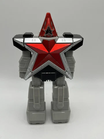 Vintage 1996 Bandai Power Rangers Super Zeo Megazord Red Star Zord Figure Cover