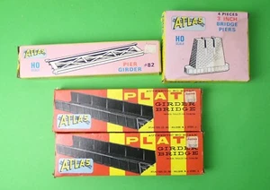 Atlas HO Scale 81 Bridge Piers, 82 Pier Girders &2 x 85 Plate Girder Bridge (n) - Picture 1 of 10