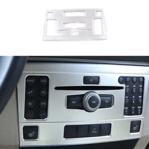 Marco de control de botón de volumen de consola para Mercedes-Benz GLK 2009-2012 ABS plateado - Imagen 1 de 7