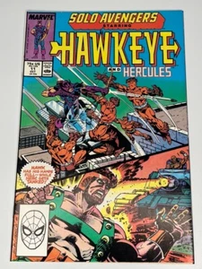 Solo Avengers Hawkeye and Hercules #11 Marvel Comics 1988 - Picture 1 of 2