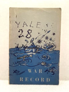 YALE 28 WAR RECORD Hellman WWII History Genealogy University Class Of 1928 RARE - Picture 1 of 8