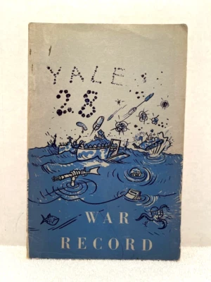 YALE 28 WAR RECORD Hellman WWII History Genealogy University Class Of 1928 RARE - Image 1 of 4