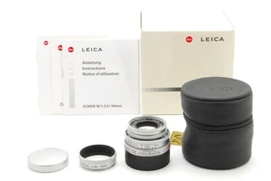 [MINT in Box] Leica Elmar-M 50mm f/2.8 E39 Silver Lens Leica M Mount From Japan - Picture 1 of 24