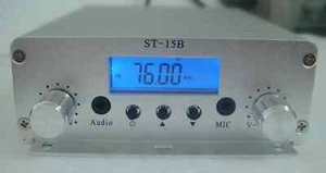 15w V3 Stereo Radio Transmisja Nadajnik FM Radio samochodowe Nadajnik Nadawanie Nowe - Zdjęcie 1 z 11