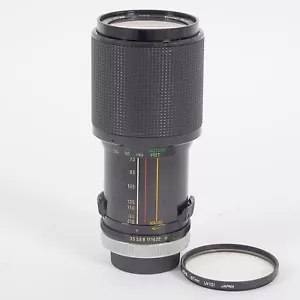 VIVITAR SERIES 1 70-210mm f/3.5 MACRO AUTO ZOOM LENS CANON FD -PARTS/REPAIR #L10 - Picture 1 of 6