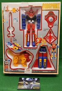 Very Rare Robot GODSPHINX Daltanious KO Bootleg, Great Condition, made in Taiwan - Picture 1 of 10