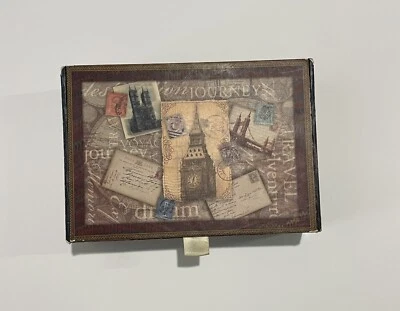 Punch studio postcard/travel storage box 8X5.5X2 - Image 1 of 4