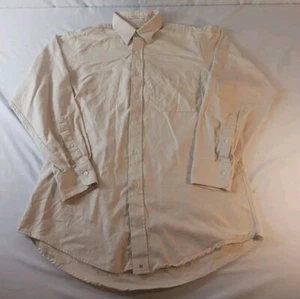 CAMISA CLÁSICA HATHAWAY DE COLECCIÓN PARA HOMBRE 15 • 34 SARGA CAMBRIDGE HECHA EN ESTADOS UNIDOS - CREMA - Imagen 1 de 13
