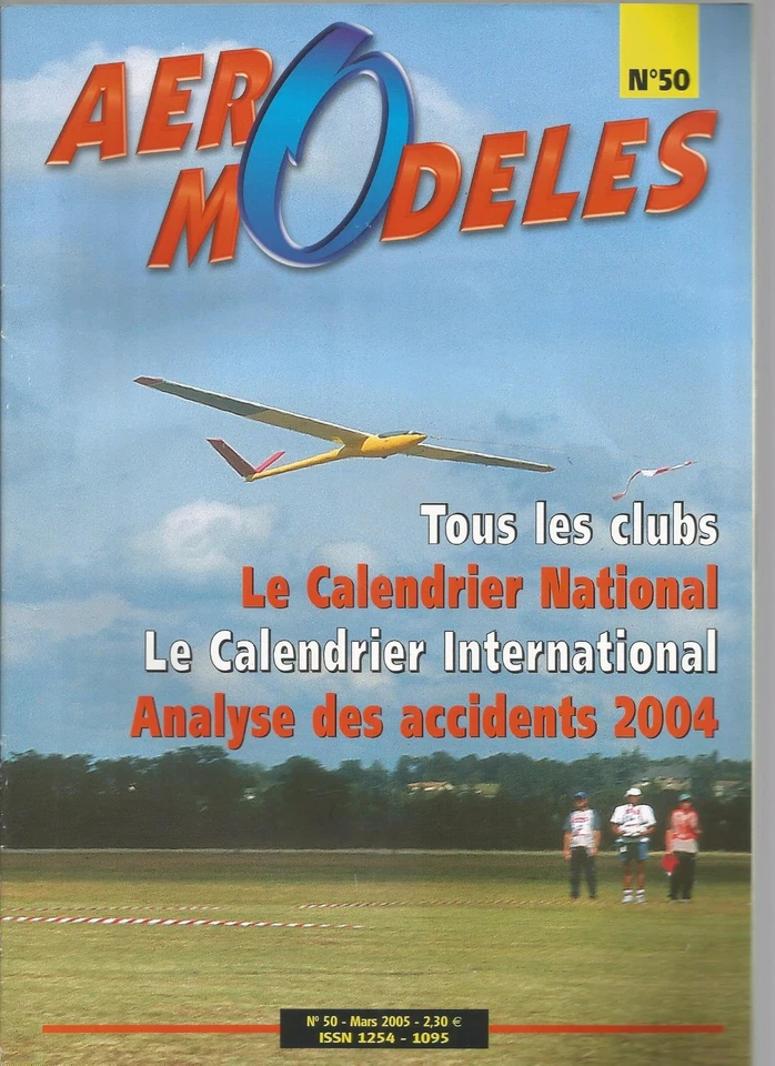 AERO MODELES N°50 - REVISIONS MATERIELLES ET PHYSIQUES - CALENDRIER NATIONAL - Image 1 of 1
