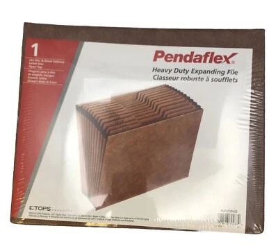 Pendaflex R217MHD Open-Top Expanding Letter Size Accordion File Jan-Dec 12 Pocke - Image 1 of 3