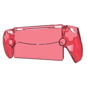 Étui de protection transparent antichoc PC lavable pour portail PS5 (rouge) FR - Photo 1/12