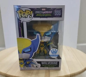 Funko Marvel Pop! #996 Wolverine Mech Strike Monster Hunters + Protector New - Picture 1 of 6