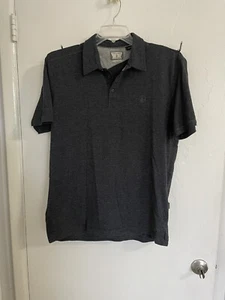 Mens Volcom Polo Shirt Size XL Dark Grey - Picture 1 of 4