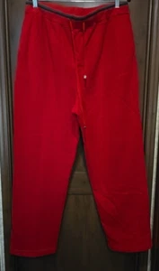 PACER by Karen Scott Women's Sweatpants Size XL Red Drawstring Pockets - Picture 1 of 9