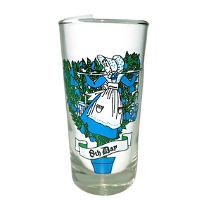 Twelve Days Of Christmas Indiana Glass Tumbler 12 oz REPLACEMENT 8th Day - Picture 1 of 3