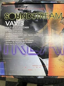 soundstream Vav-3 Muti A/v Switcher