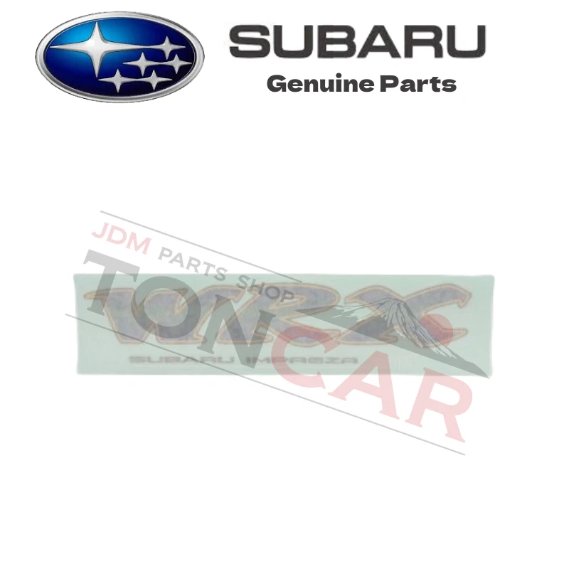 Calcomanía adhesiva genuina para maletero trasero GC8 Impreza WRX STI ST99800ST430 F/S Subaru Foto 1 de 1