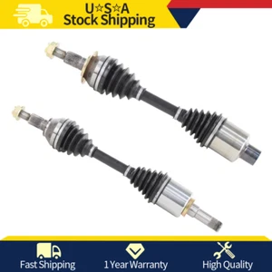 For 2010-2017 Chevrolet Equinox Front CV Axle Joint Shaft 2x TrakMotive - Picture 1 of 6