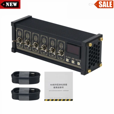 Eleksmaker NK4 ELEKS USB Switch Hub 6 Port USB Hub with OLED Screen Display - Image 1 of 4
