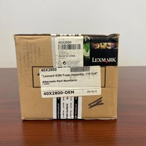 Genuine Lexmark 40x2800 Fuser Unit For E250 E350 E352DN E450 Factory Sealed - Picture 1 of 3