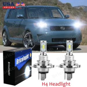 H4 LED para Scion xB xA 2004 2005 2006 faros haz alto/bajo 6000K 6000LM bombillas - Imagen 1 de 12