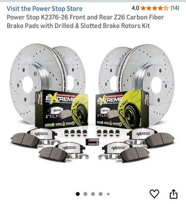 Kit de frenos Power Stop para Subaru Forester 2004-2008, Subaru Impreza 2003-2005 Foto 1 de 2