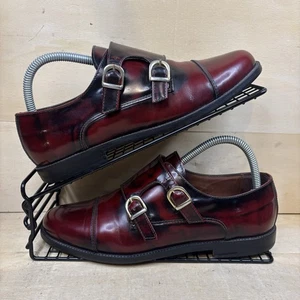 Russell & Bromley Grosvenor Ochsenblut doppelter Mönchsriemen Damengröße 7 flacher Schuh - Bild 1 von 19