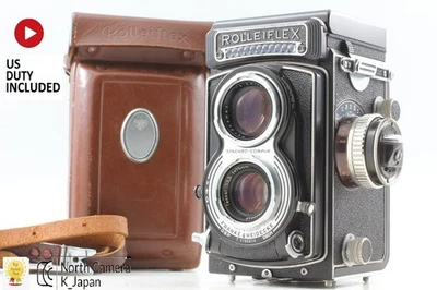 CRA'd [ MINT w/ Case Strap ] Rolleiflex T Type 1 Tessar 75mm F/3.5 From JAPAN - Image 1 of 4