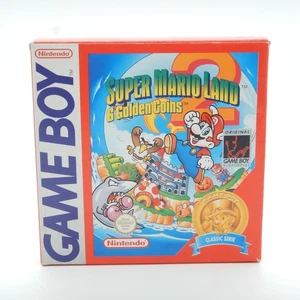 Super Mario Land 2: 6 Golden Coins - Nintendo Game Boy - CiB embalaje original instrucciones EXCELENTE - Imagen 1 de 11