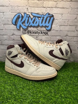 Nike Air Jordan 1 High OG Retro A Ma Maniere Borgoña DO7097-100 Talla 11 Foto 1 de 4