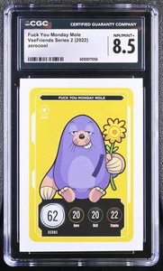F**k You Monday Mole | Veefriends Serie 2 | 56 Compite y Colecciona Núcleo CGC 8.5 - Imagen 1 de 2
