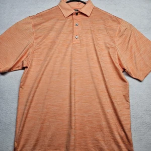 FootJoy Herren Golf Poloshirt Orange Medium Kurzarm Performance Sportlich... - Bild 1 von 10