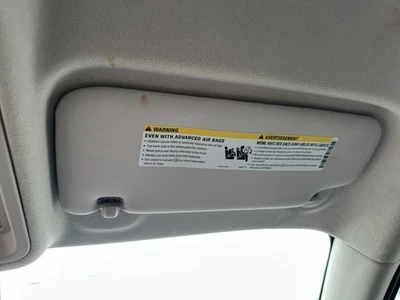 Used Right Sun Visor fits: 2018 Chevrolet Cruze w/o illuminated Right Grade A - Изображение 1 из 4