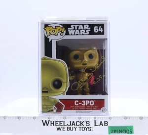 #64 C-3PO AUTOGRAPHED Anthony Davis Star Wars Funko Pop! NEW SEALED - Picture 1 of 6