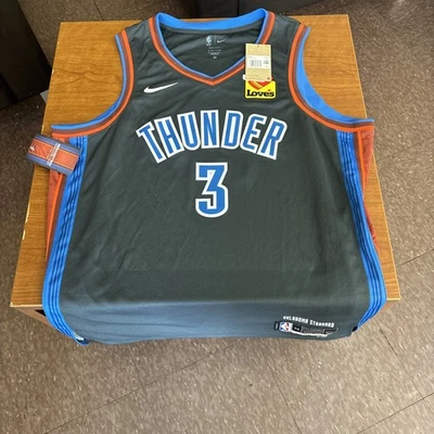 Nike OKC Thunder Josh Giddey Size 2XL Mens Jersey NBA Swingman City NEW W TAGS - Image 1 of 4