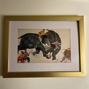 Beautiful Mughal Indian Art print - Picture 1 of 2
