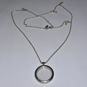 Pandora Large Floating Locket Size 29.5 590530-75 - Picture 1 of 6